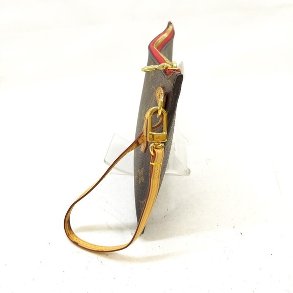 Louis Vuitton Accessory Neverfull Pouch Brown Monogram - Picture 3 of 9